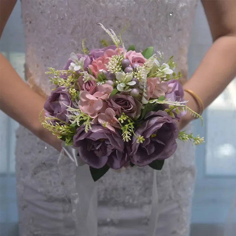 Buquê de Rosas – Acessório para Casamento e Decoração