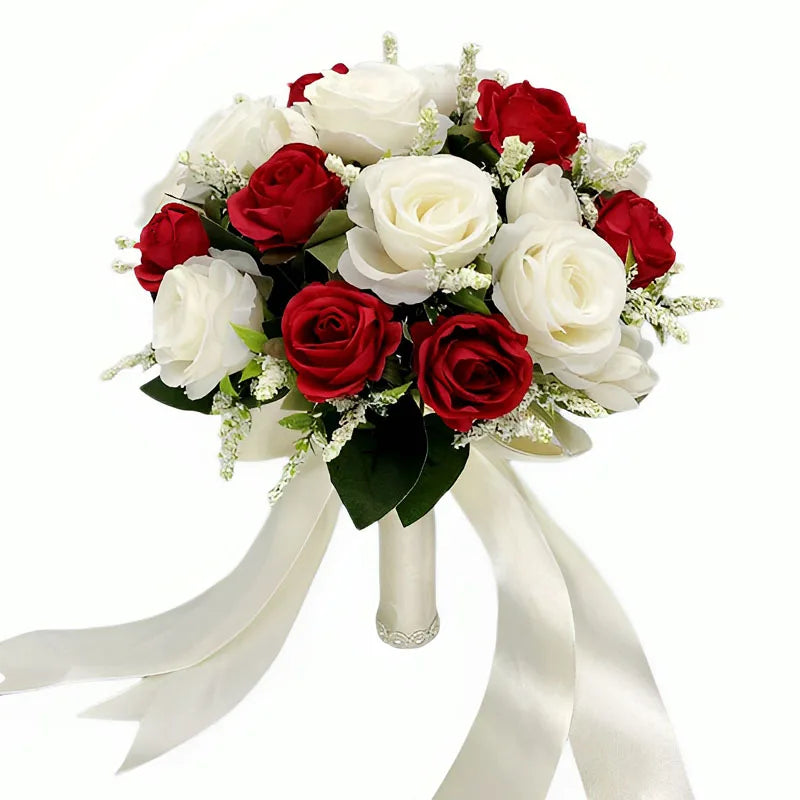 Buquê de Rosas – Acessório para Noiva e Casamento