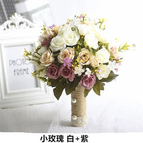 Buquê de Rosas – Acessório para Noiva e Casamento