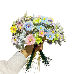 Flores Cerâmicas de Jingdezhen – Decoração Criativa para Casa e Presente