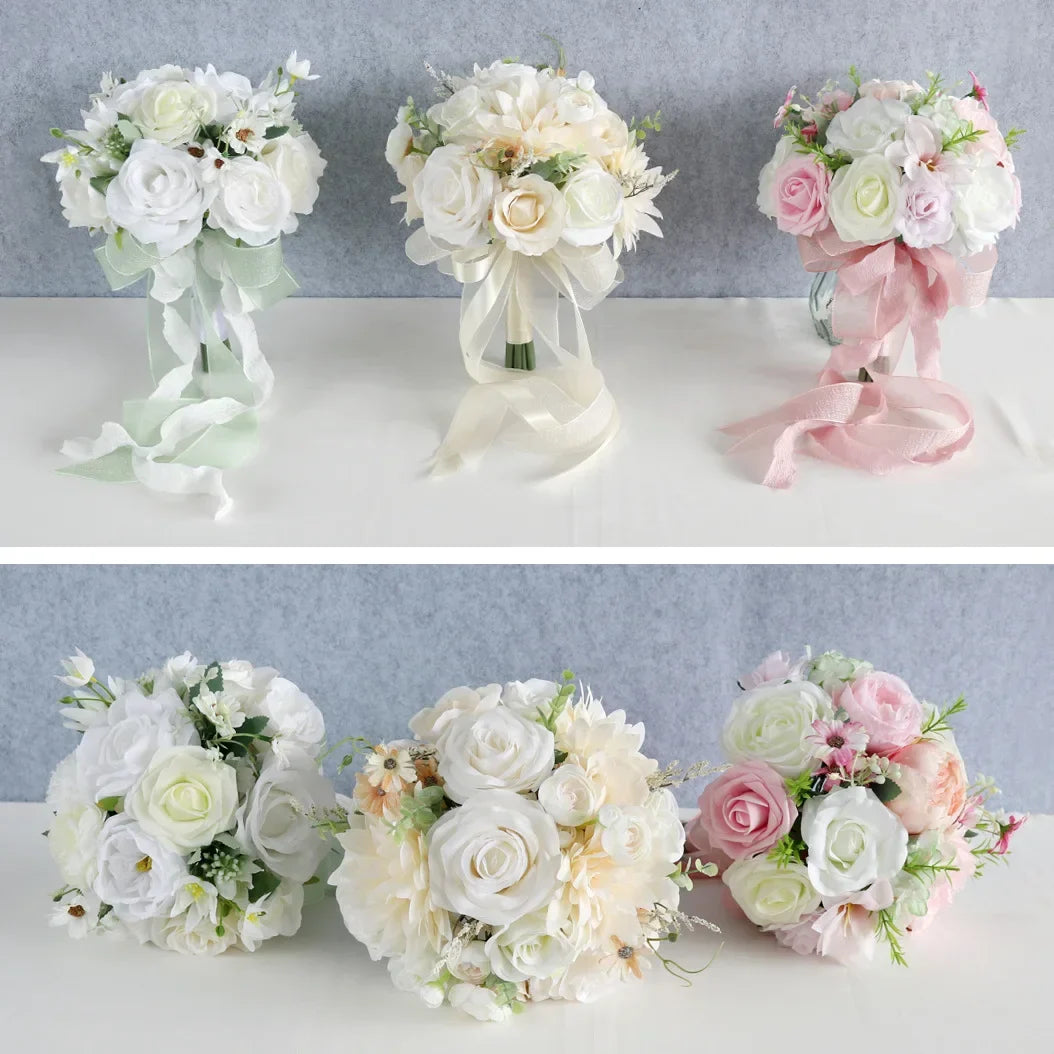 Buquê de Flores – Acessório para Noiva, Casamento e Fotografia