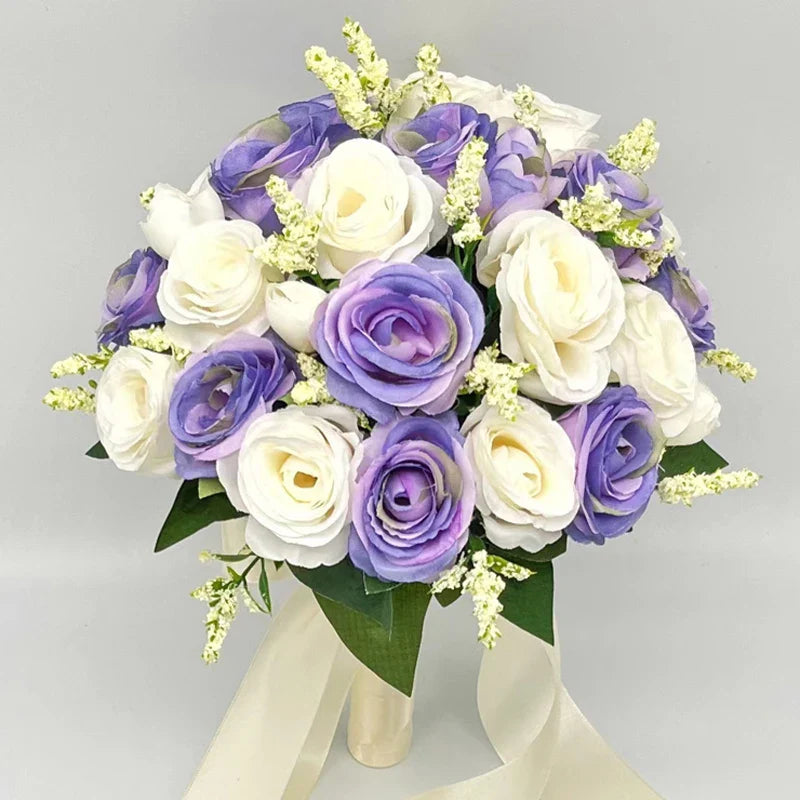 Buquê de Rosas – Acessório para Noiva e Casamento