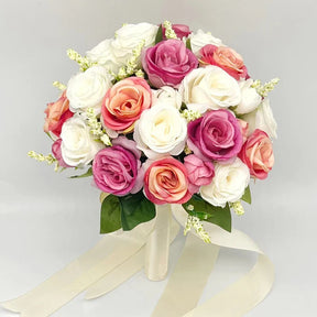 Buquê de Rosas – Acessório para Noiva e Casamento